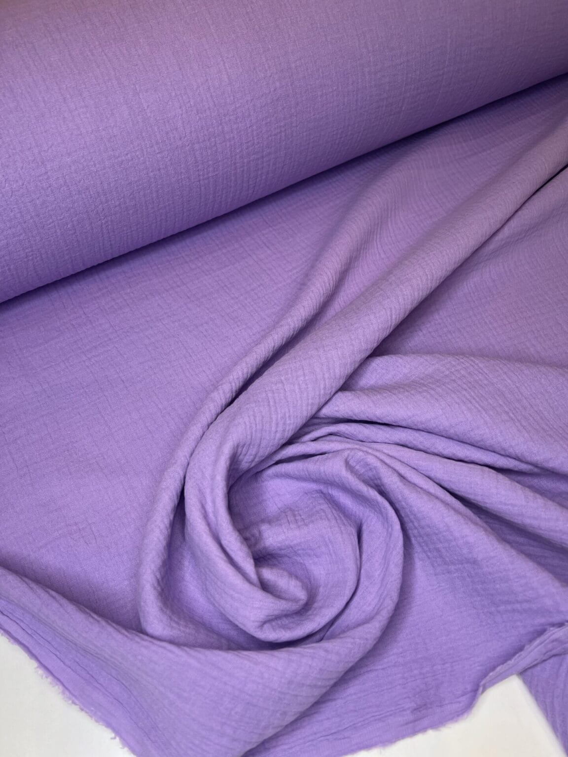 Muslinas alyvinės spalvos 150cm