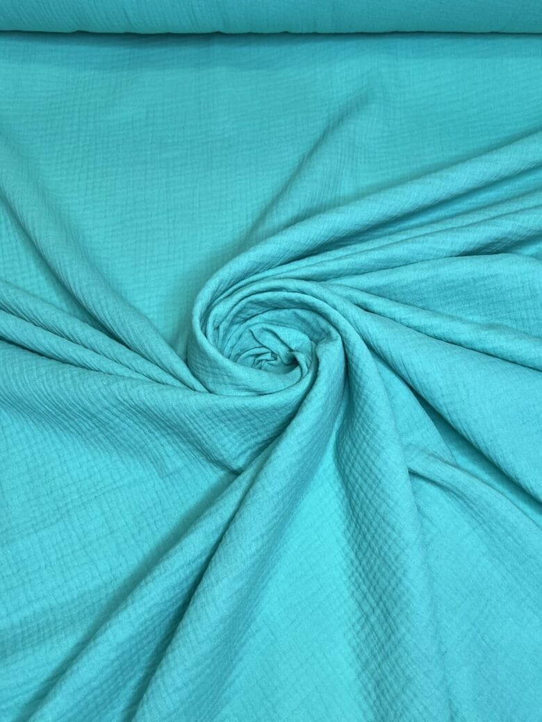 Muslinas „Vandens Žalios“ spalvos 150 cm