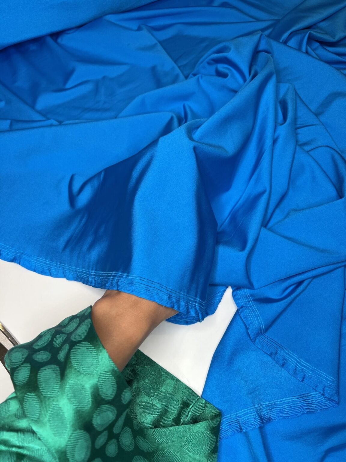 Likra (lycra) dangaus žydros spalvos