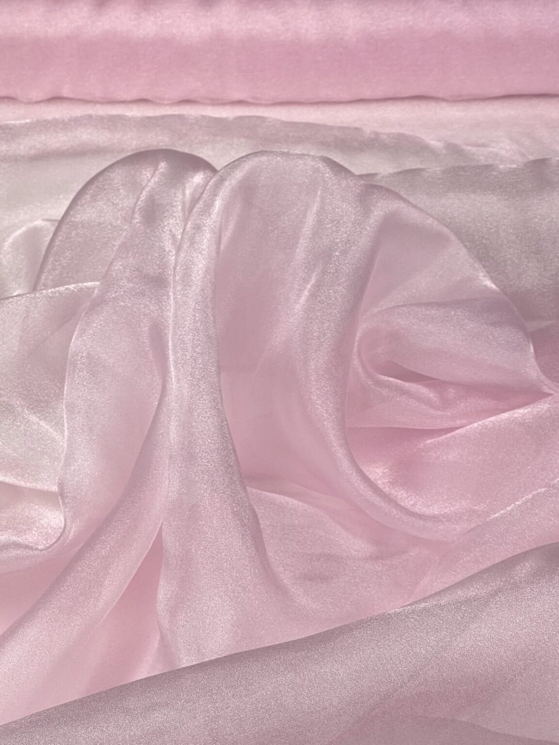 Organza „Light Pink“ spalvos