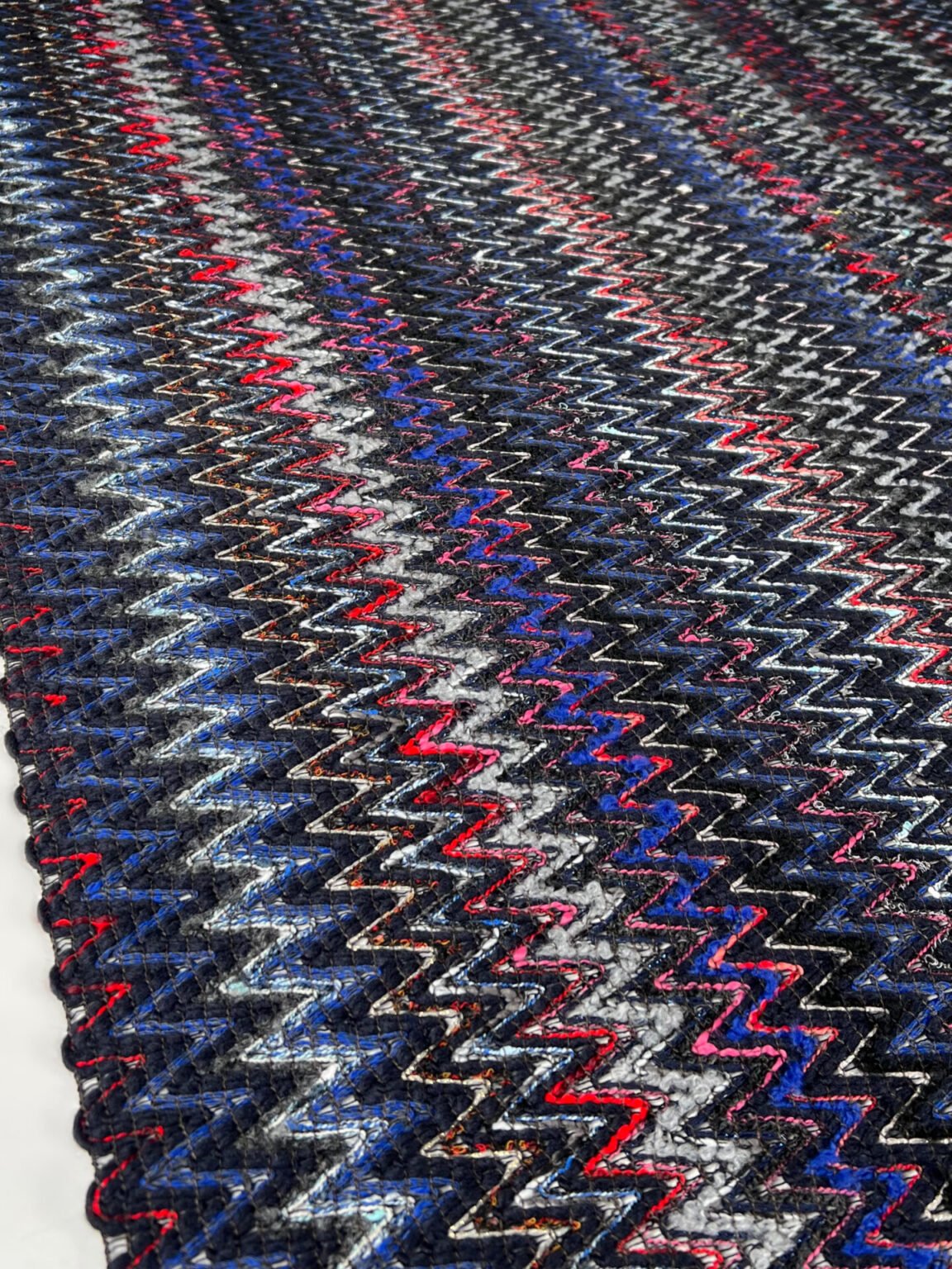 Itališkas vilnos tvidas „Zigzag Luxe“