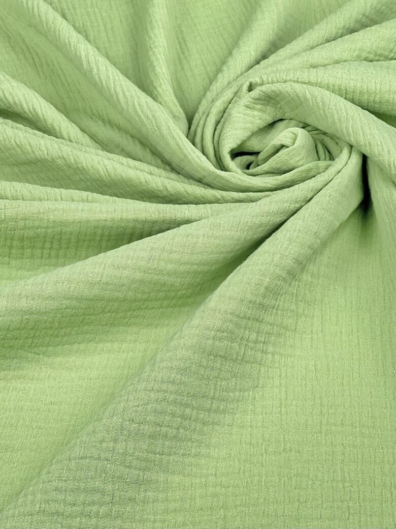 Muslinas „Pear Green“ spalvos