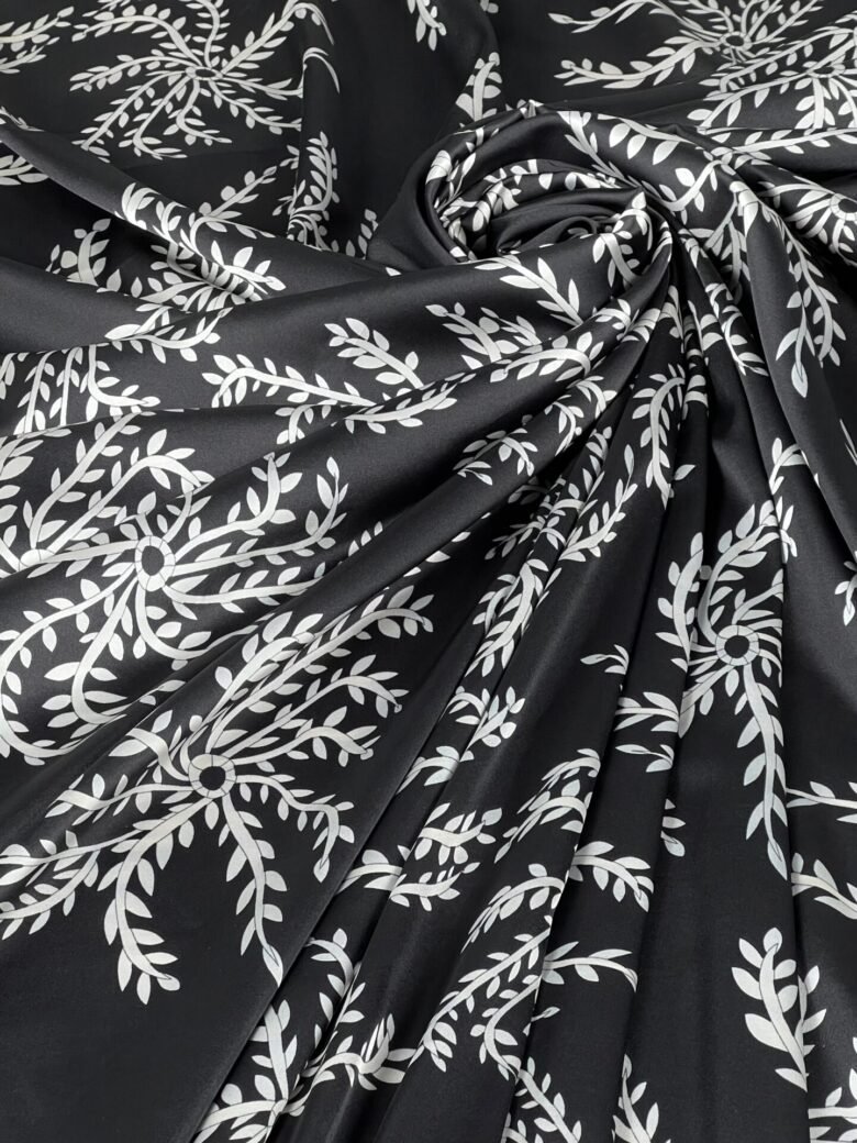 Шелк Armani (сатин) «Black Luxury»