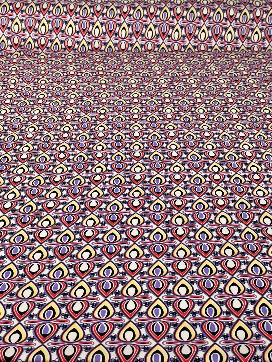 Suknelinis viskozės audinys „Kaleidoskopas“