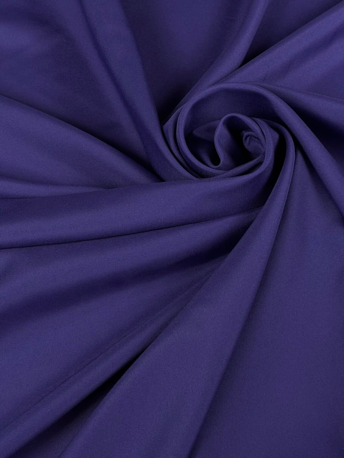 Pamušalinis matinis audinys „Dark Blue“ spalvos