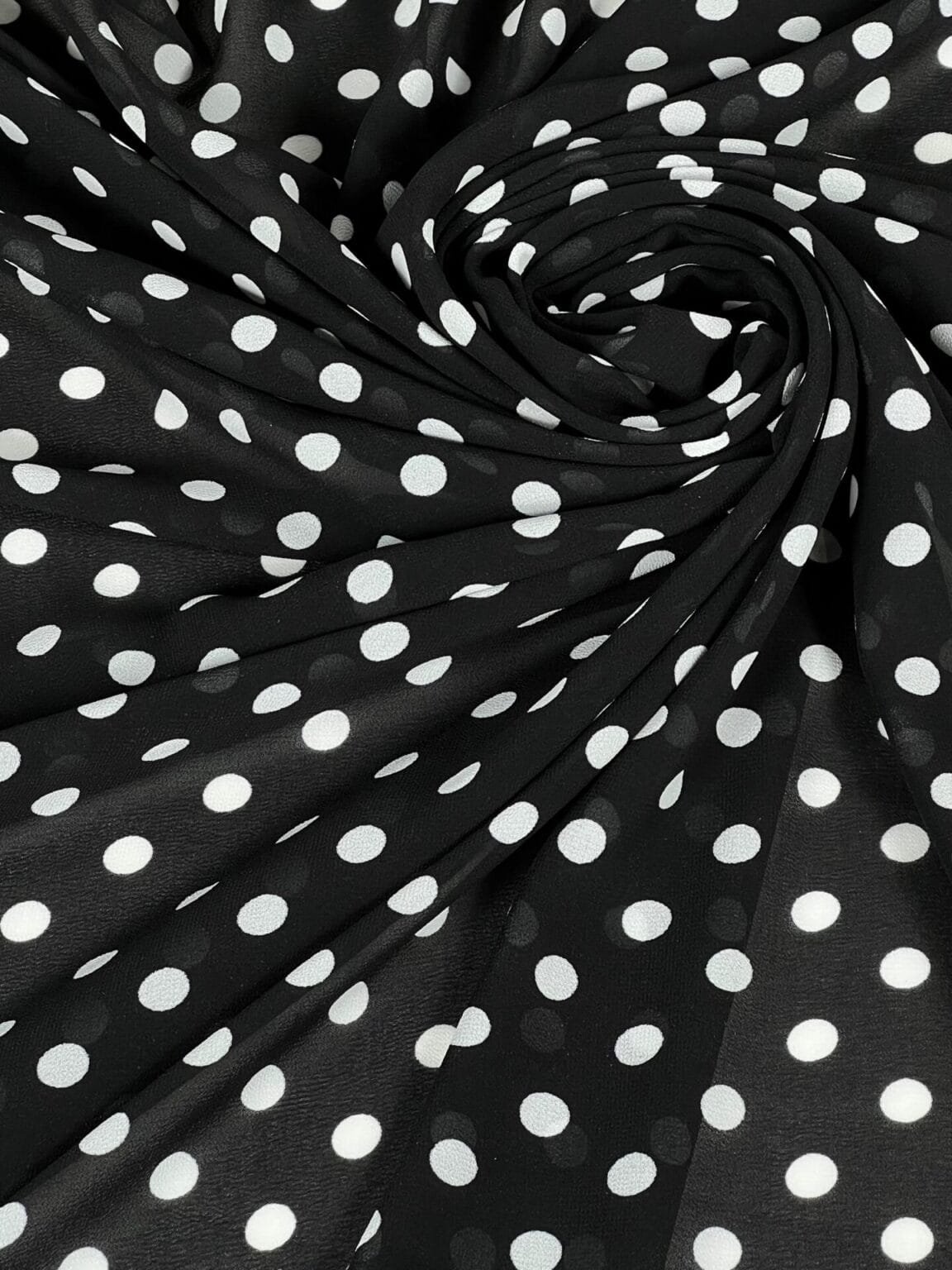 Шифон «Midnight Dots»