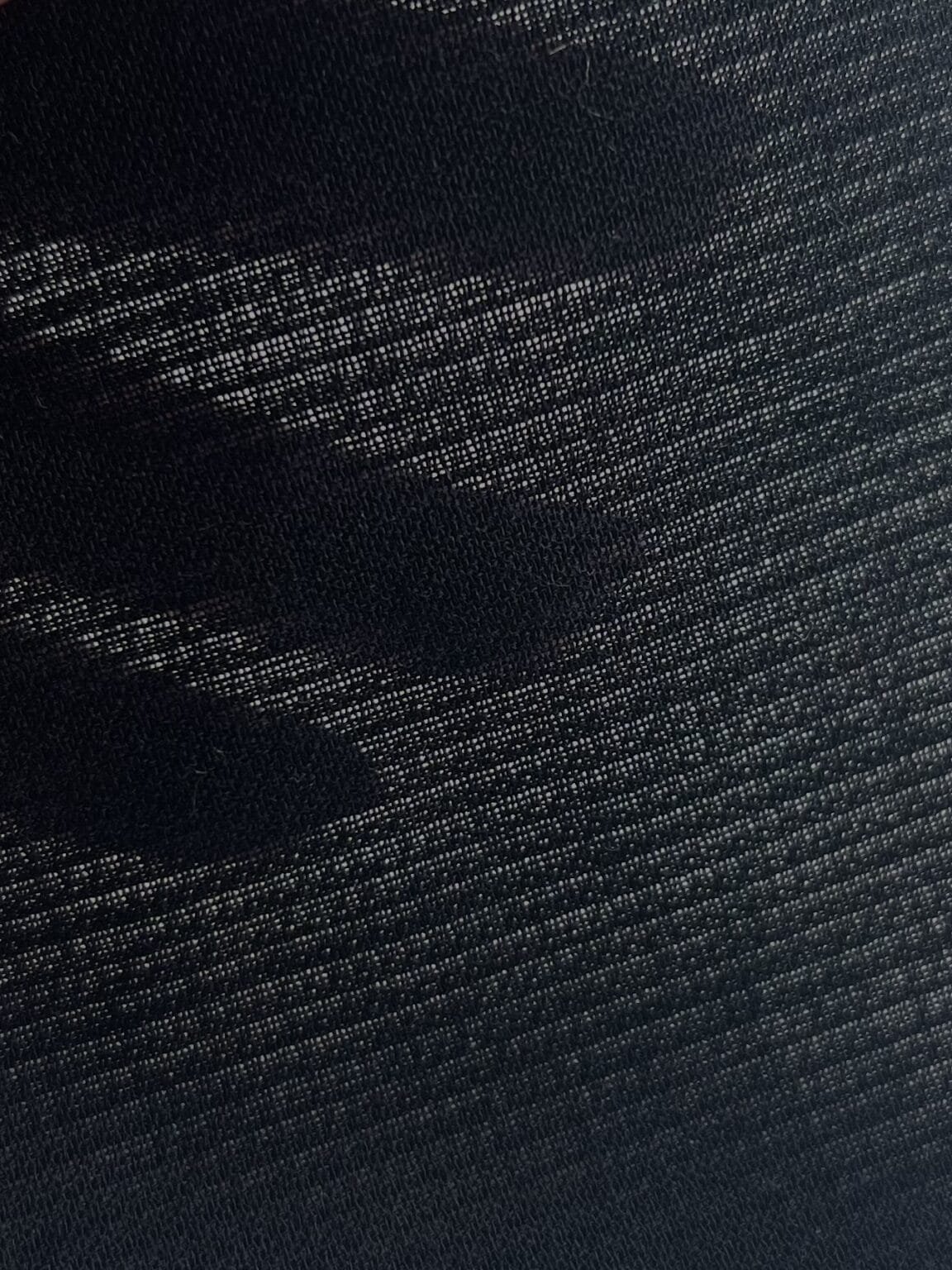 Легкая итальянская костюмная/платьевая ткань из "Virgin Wool" темно-синего цвета