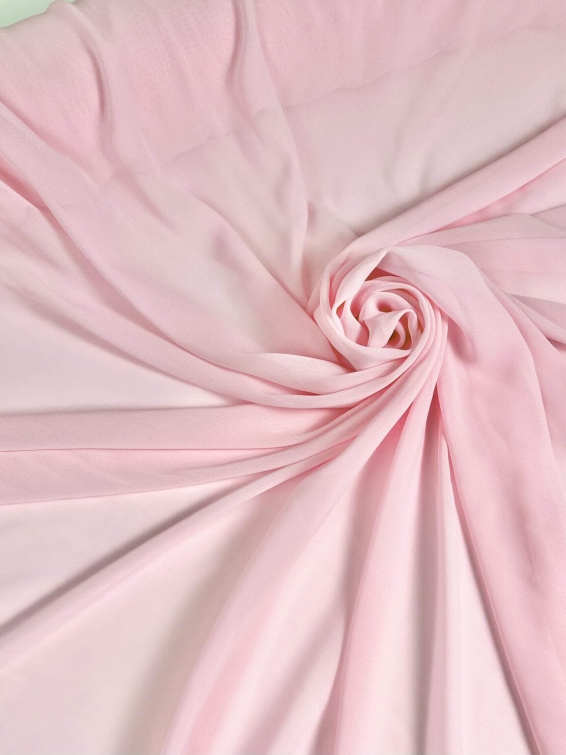 Однотонный шифон цвета "Light Pink"