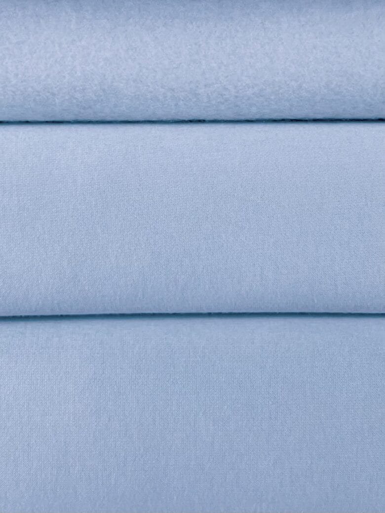 Trisiūlis kilpinis trikotažas su pūkeliu PENYE „Baby Blue“ (KD08)