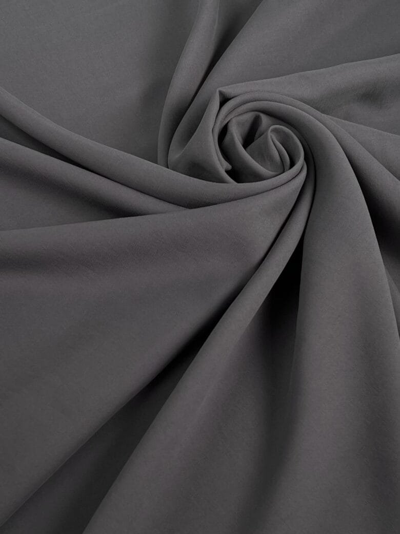 Cupro (kupro) audinio imitacija „Pure Grey“