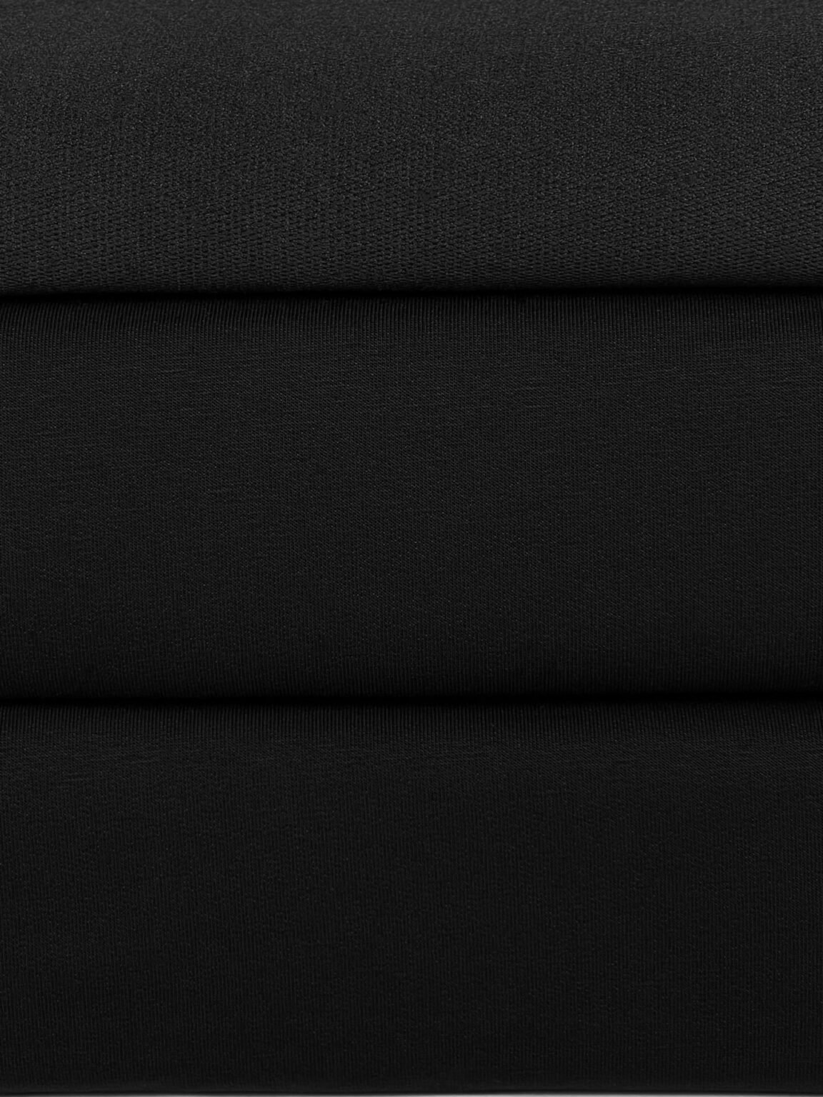 Dvisiūlis kilpinis trikotažas „Classic Black“ spalvos (MX06) (SU BROKU)