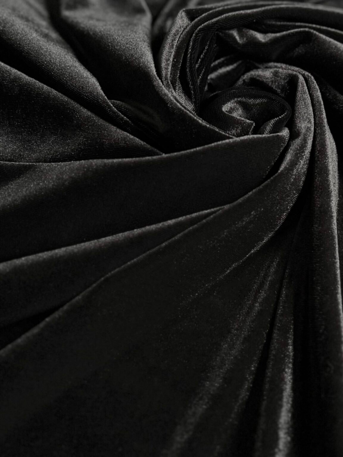 Soft veliūras „Black“