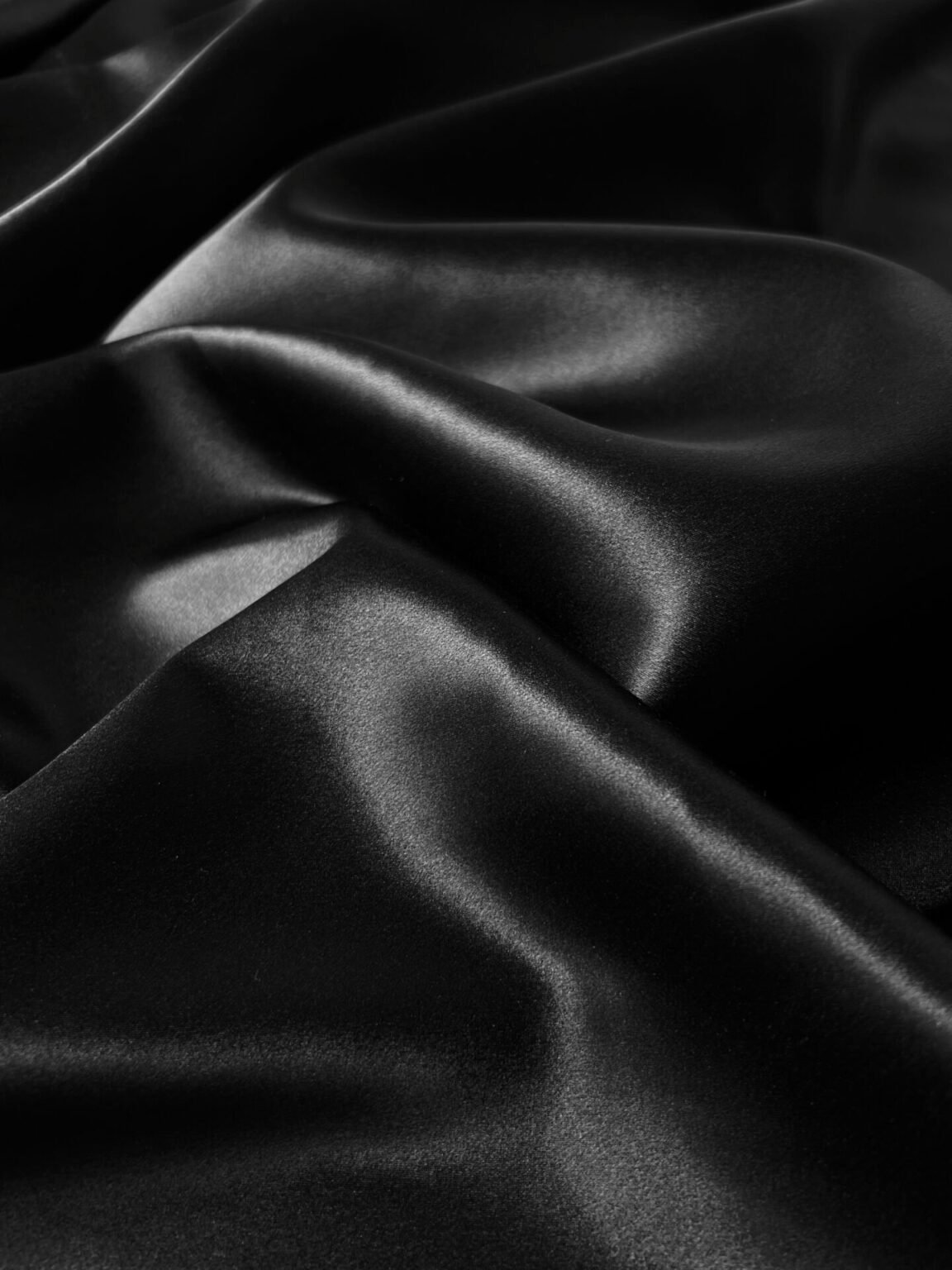 Mulberry šilkas „Classic Black“