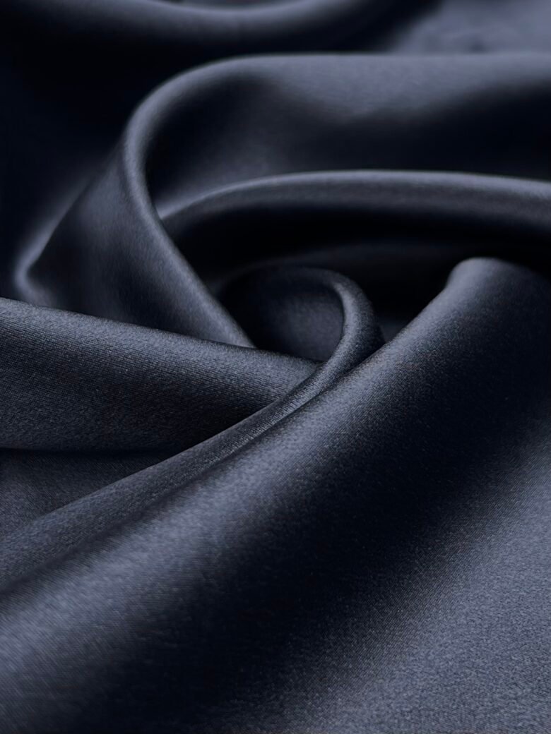 Мульберийский шёлк «Dark Blue»