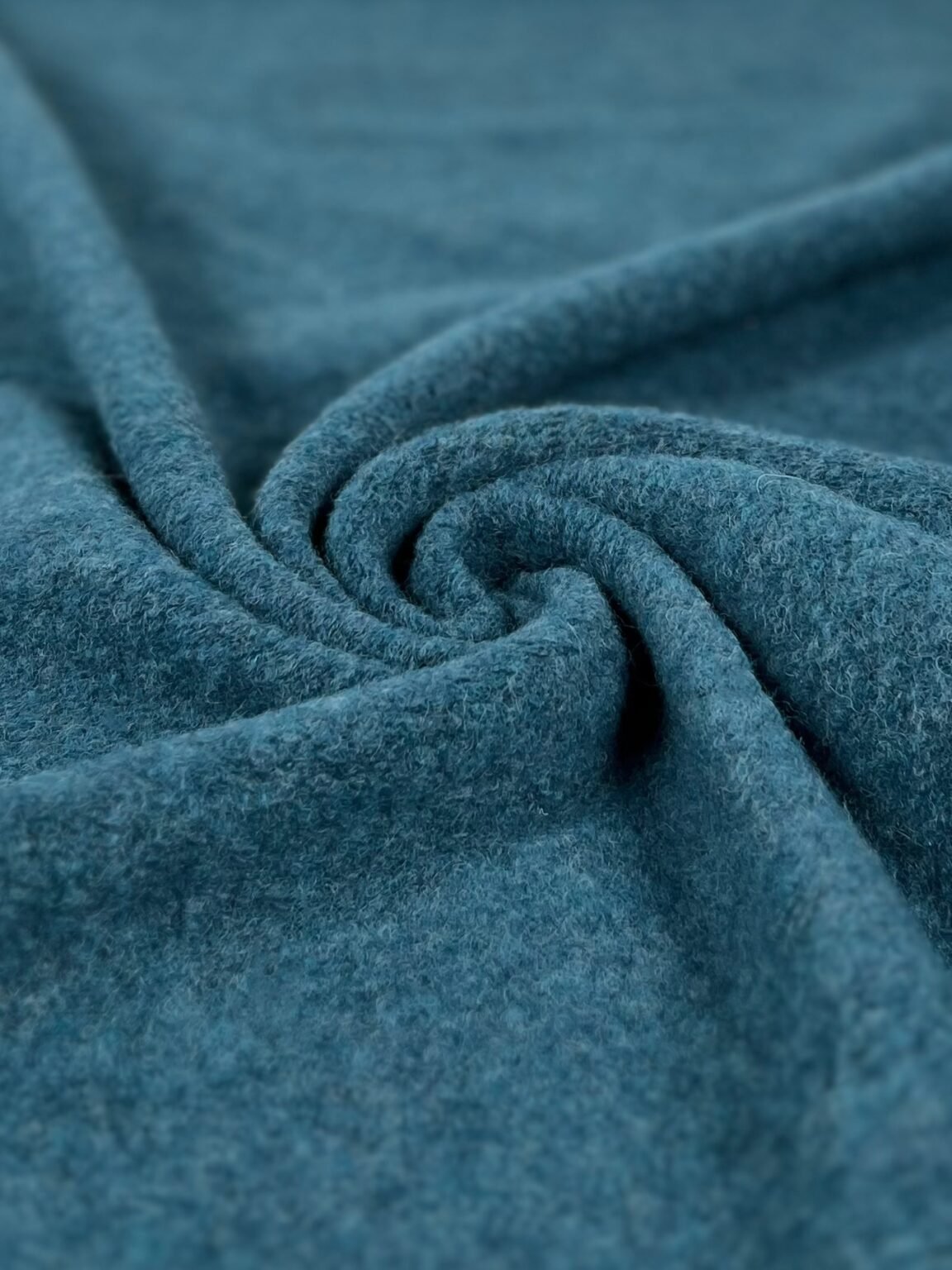 Толстый трикотаж из мериносовой шерсти «Lyons Blue»