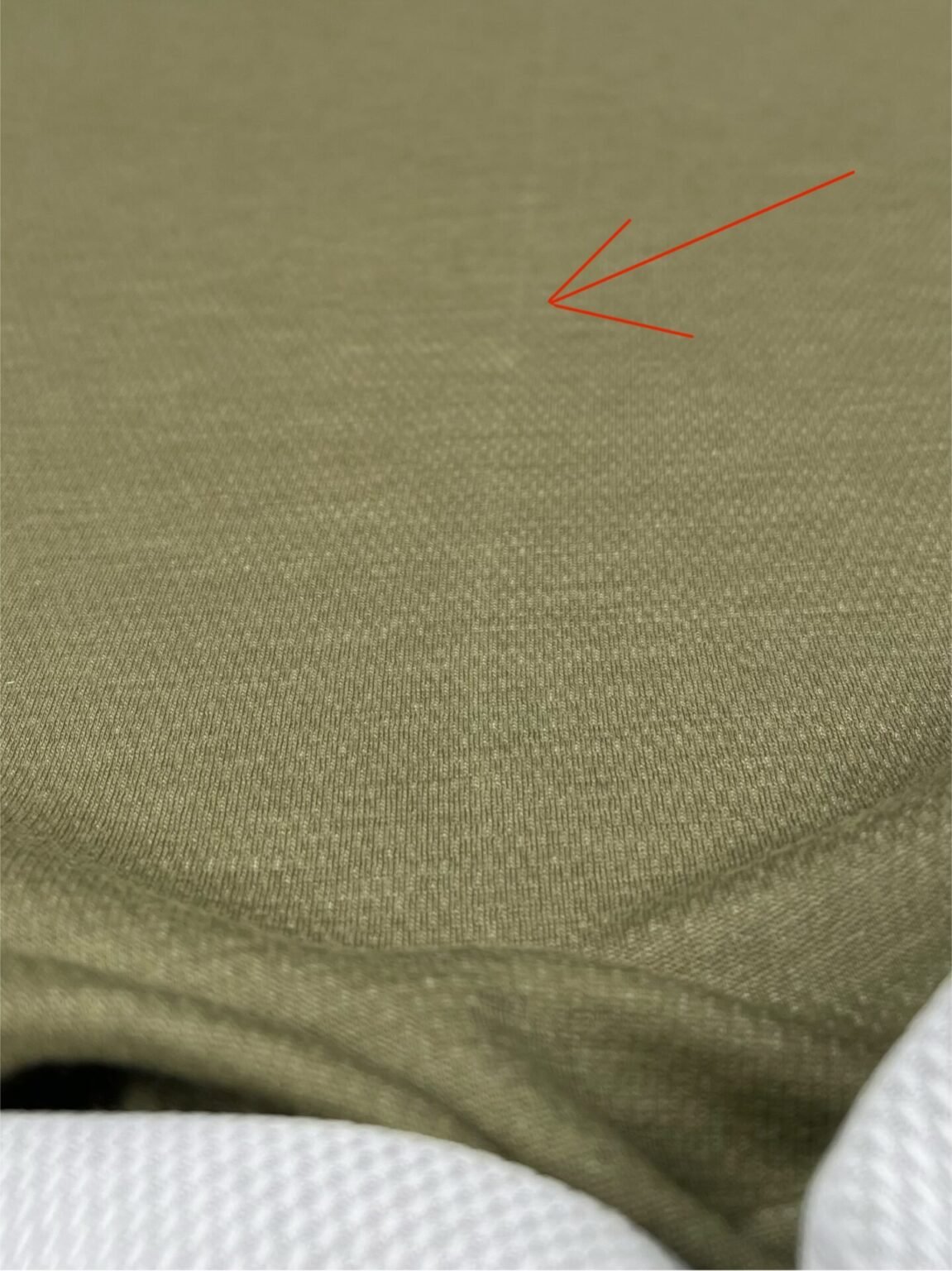 Merino vilnos ir poliesterio elastingas trikotažas (premium kokybė) „Samanų Žalios“ spalvos 016 (SU BROKU)