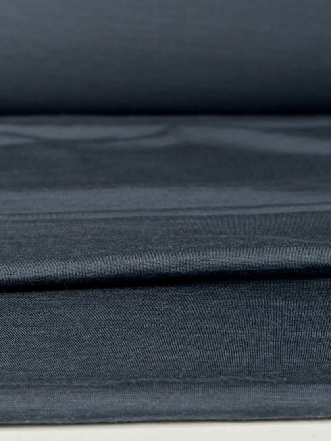 Эластичный трикотаж из мериносовой шерсти (премиум качество) «Blue Grey» 198