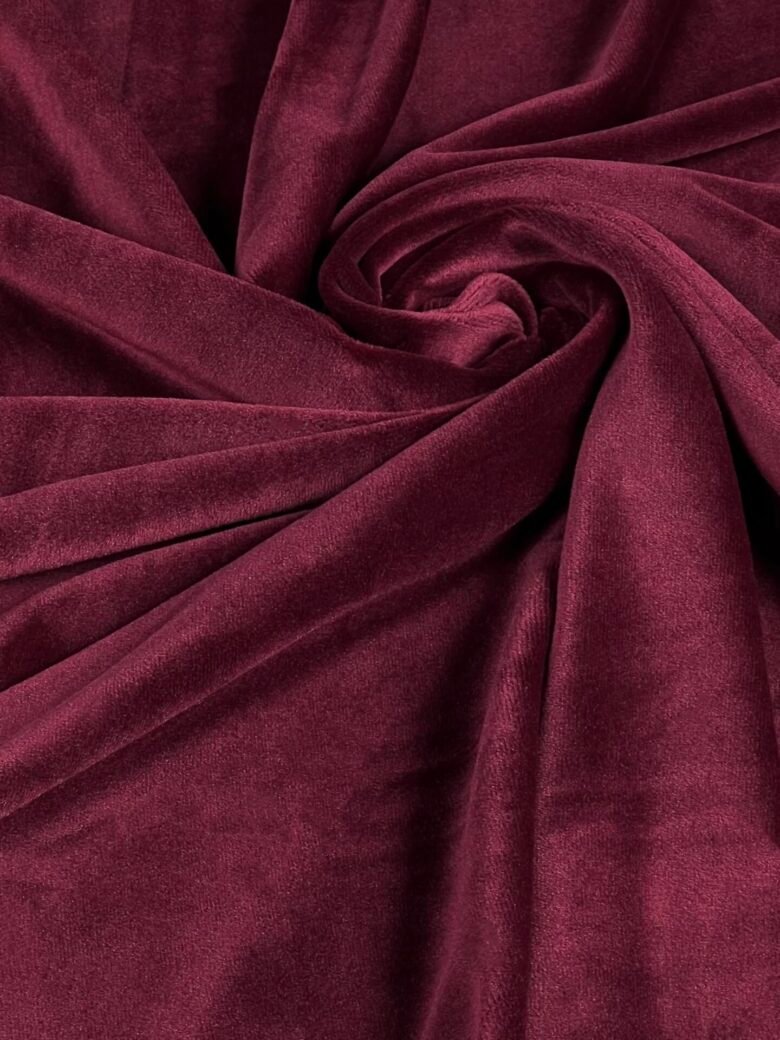 Soft veliūras „Bordo“