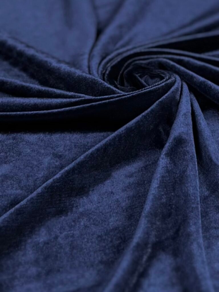Tamprus aksomas „Dark Blue“