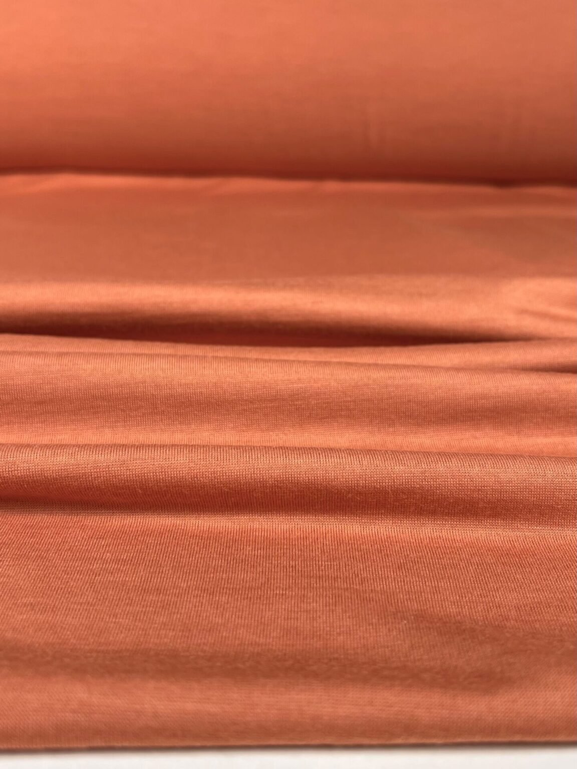 Merino vilnos elastingas trikotažas (premium kokybė) „Orange“ 123