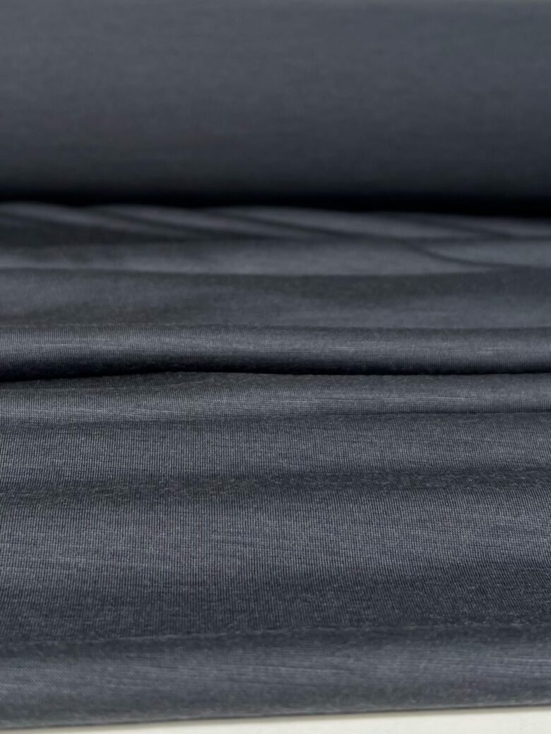 Merino vilnos elastingas trikotažas (premium kokybė) „Misty Grey“ 132