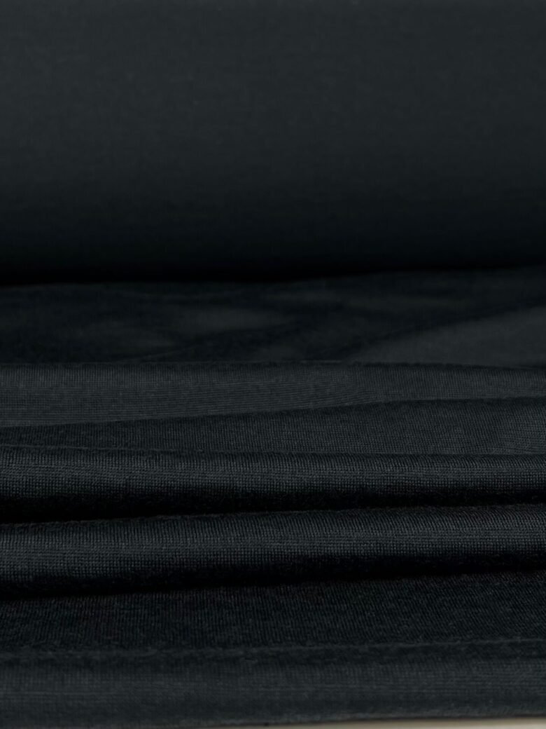 Merino vilnos elastingas trikotažas (premium kokybė) „Blueberry Blue“ 127