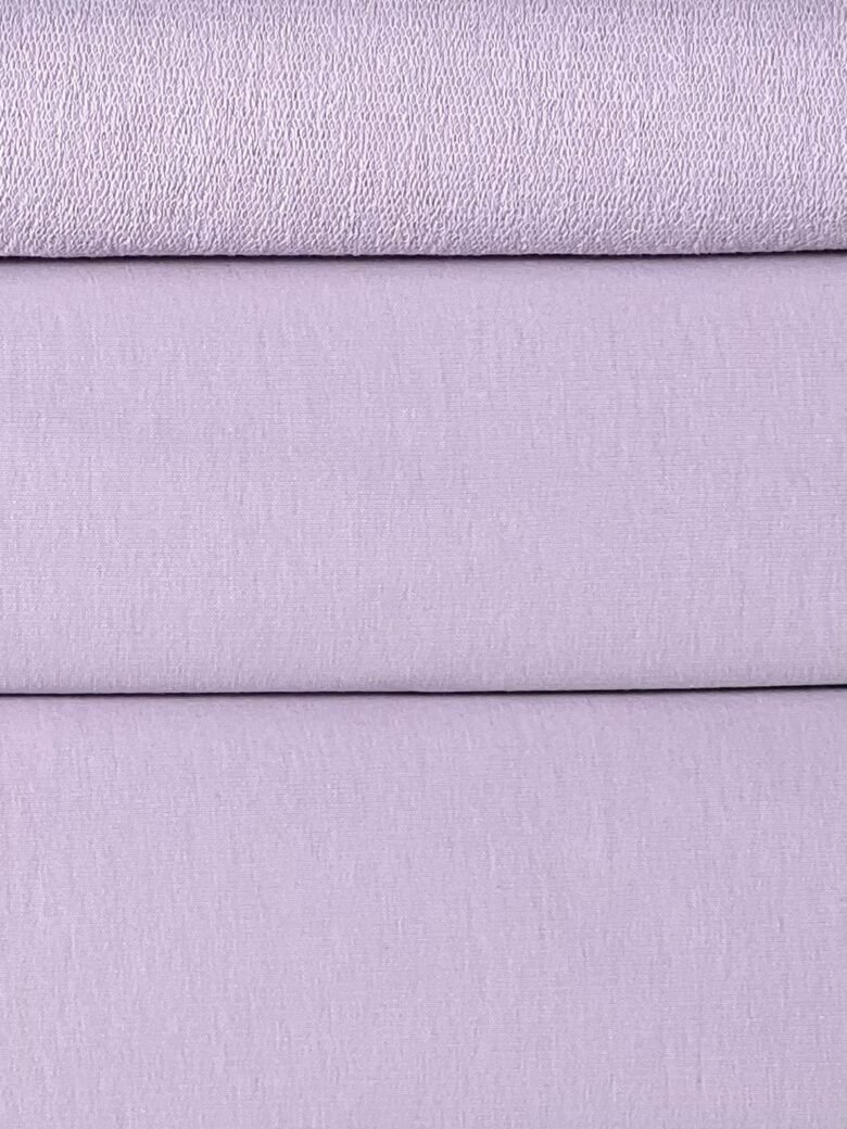 Dvisiūlis kilpinis trikotažas „Light Purple“