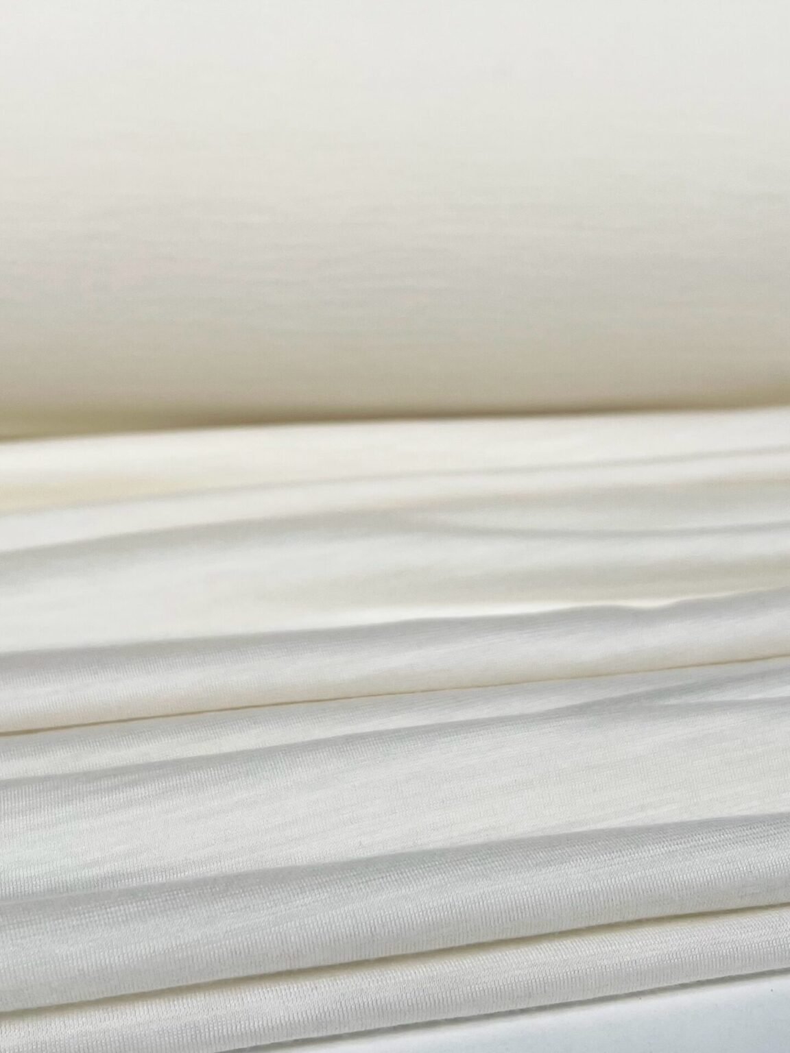 Merino vilnos ir tencelio elastingas trikotažas (premium kokybė) „Migdolų Pieno“ spalvos 185