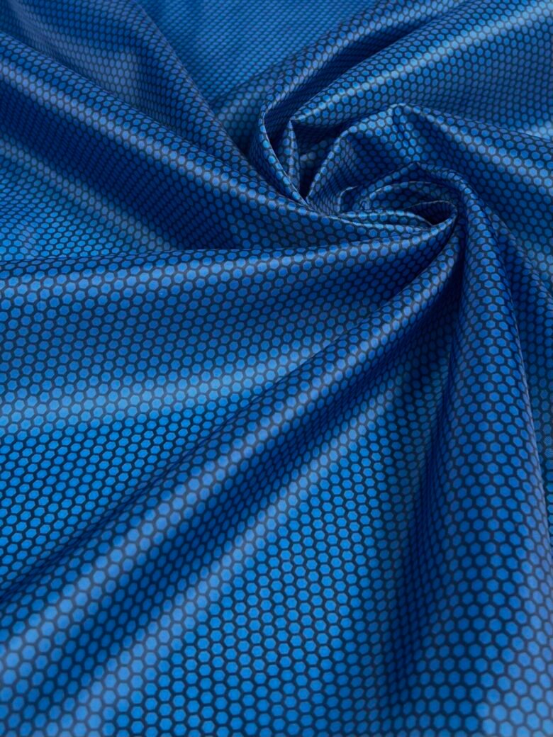 Pamušalinis audinys su dizainu „Honeycomb“