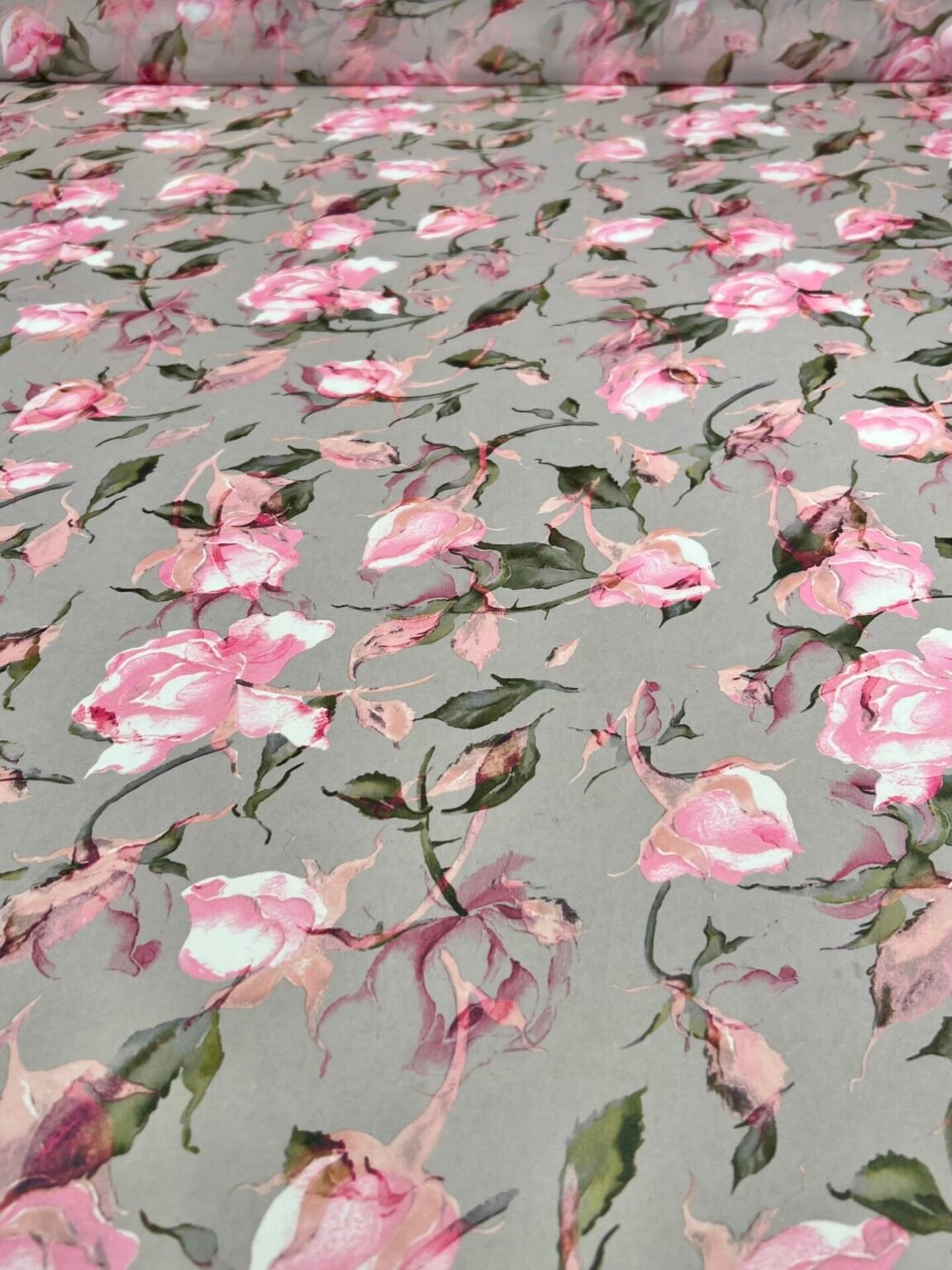Šifonas „Silent Roses“