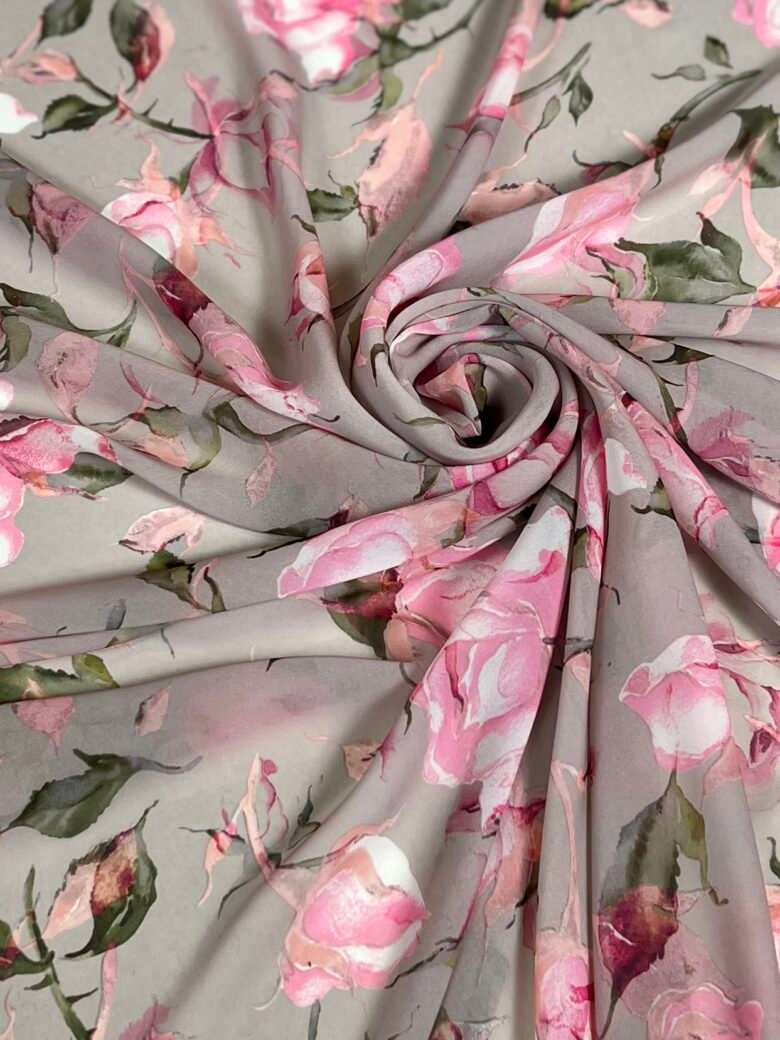Šifonas „Silent Roses“