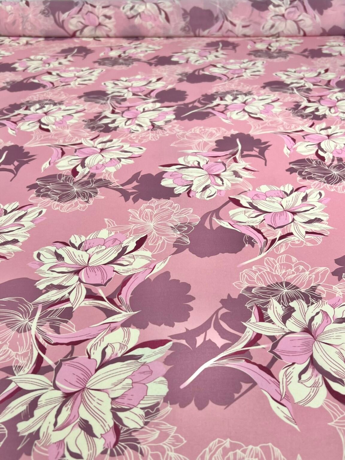 Šifonas su dizainu „Pinky Floral“