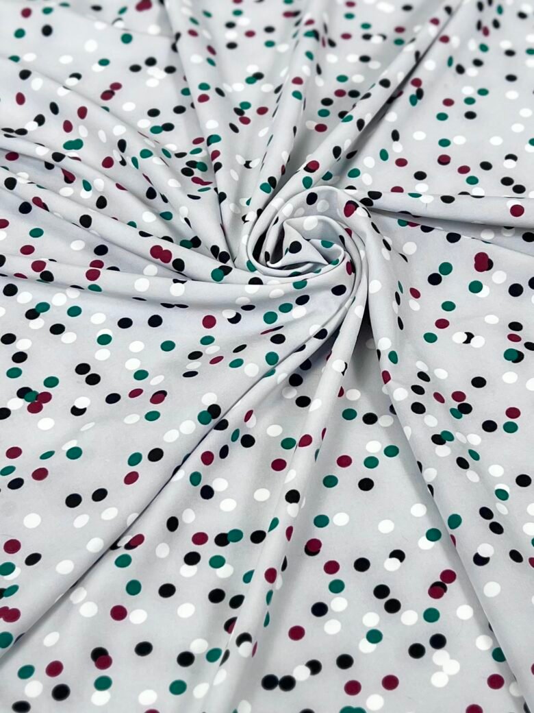 „Silky“ suknelinis audinys „Bubble Pop“ žydros spalvos