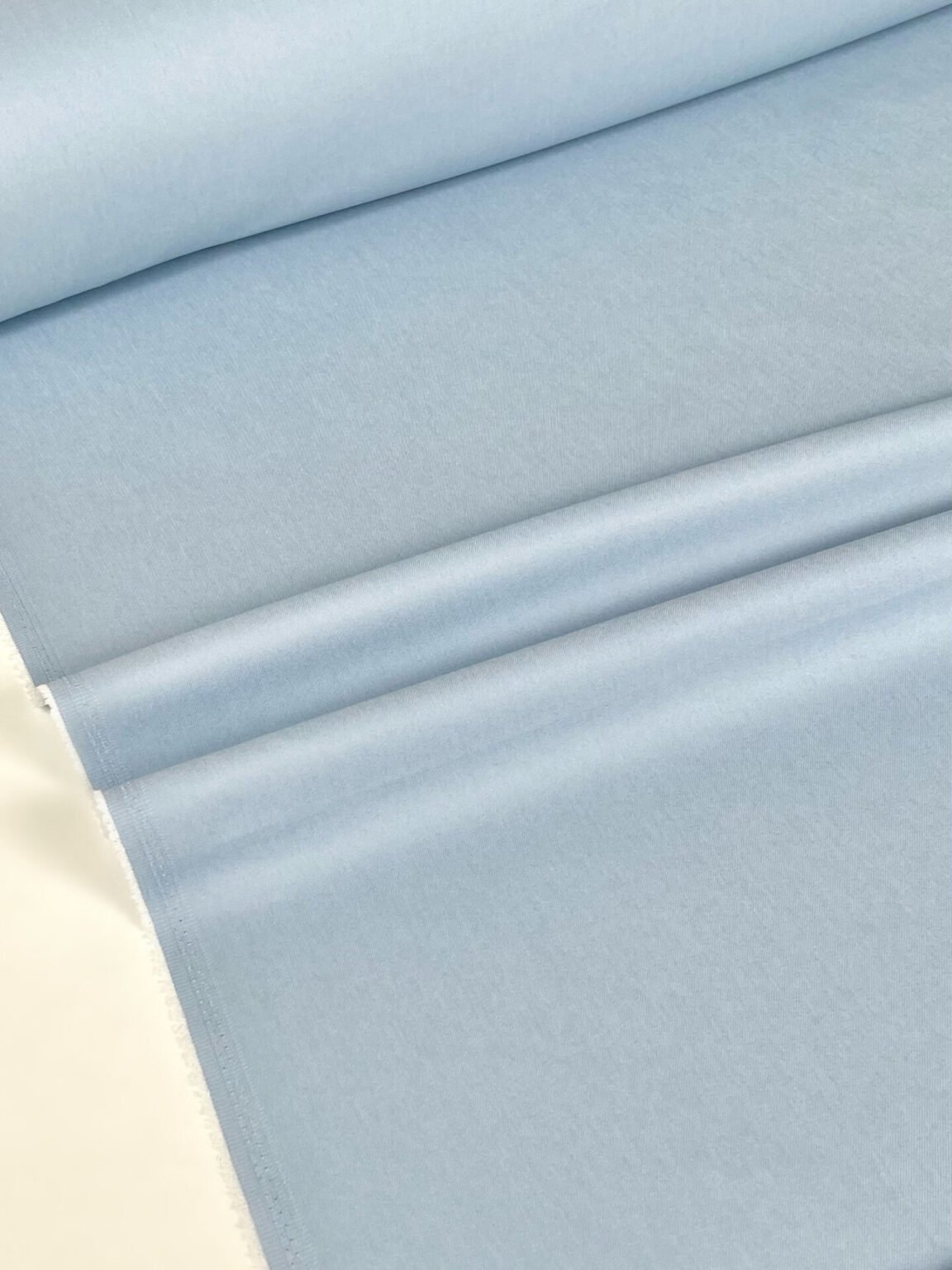 Minkštas medvilnės džinsas su elastanu „Baby Blue“