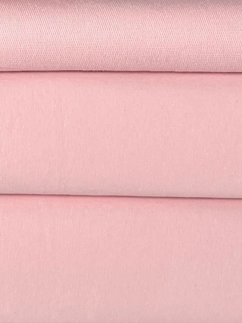Dvisiūlis kilpinis trikotažas „Sweet Pink“