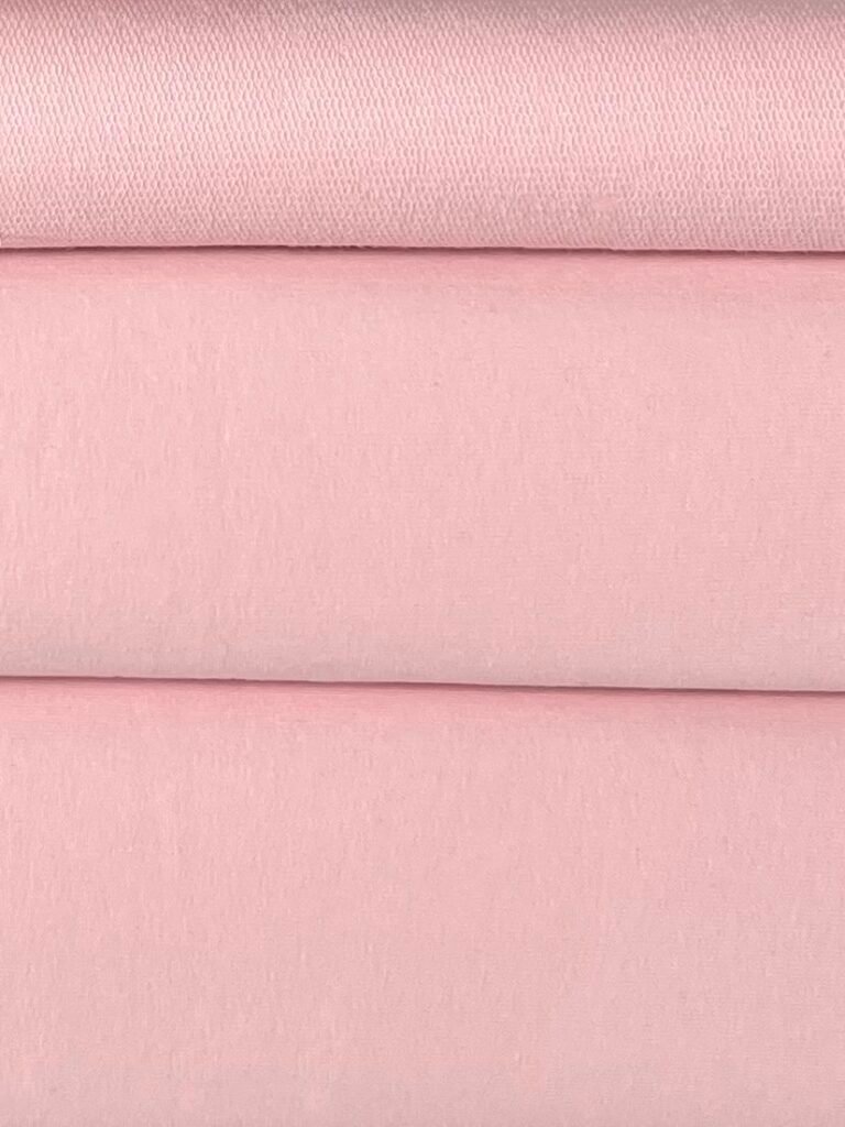 Двухслойный трикотаж с петлями «Sweet Pink»