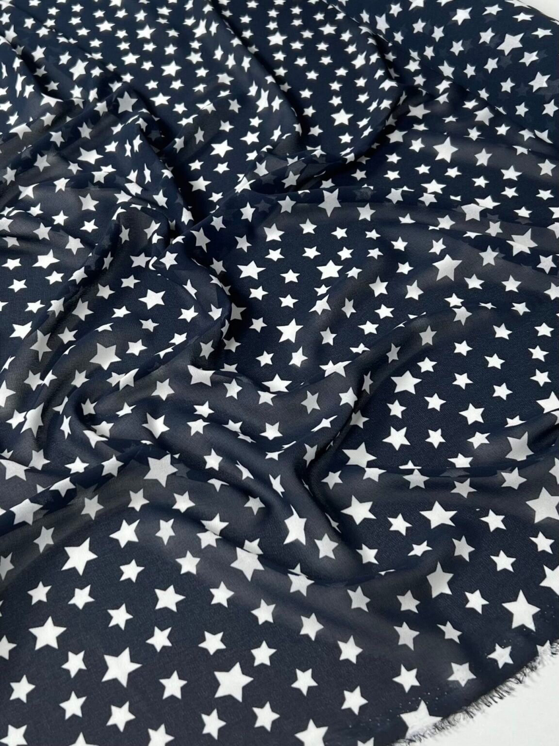 Šifonas su dizainu „Stars“