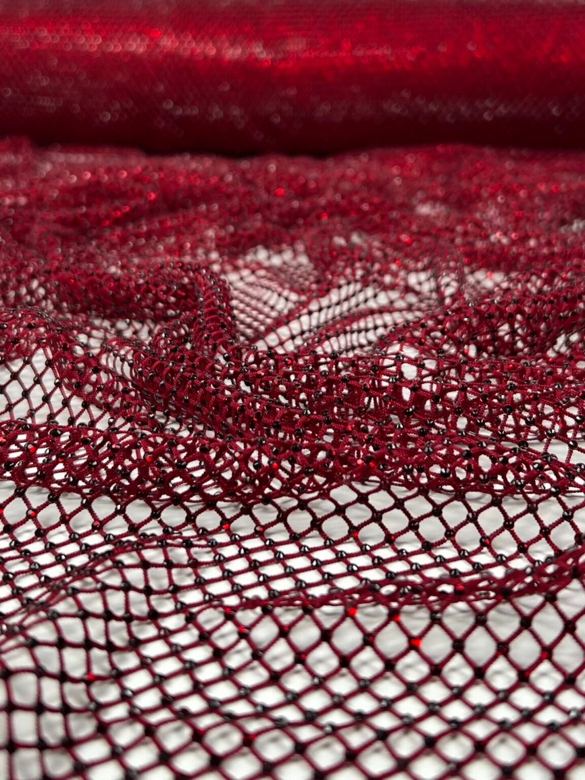 Tinklelis su kristalais „Burgundy“