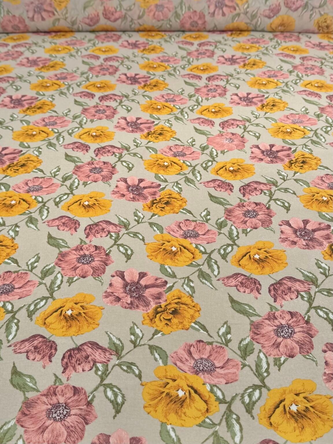 Эластичный шифон с дизайном «Soft Bloom»