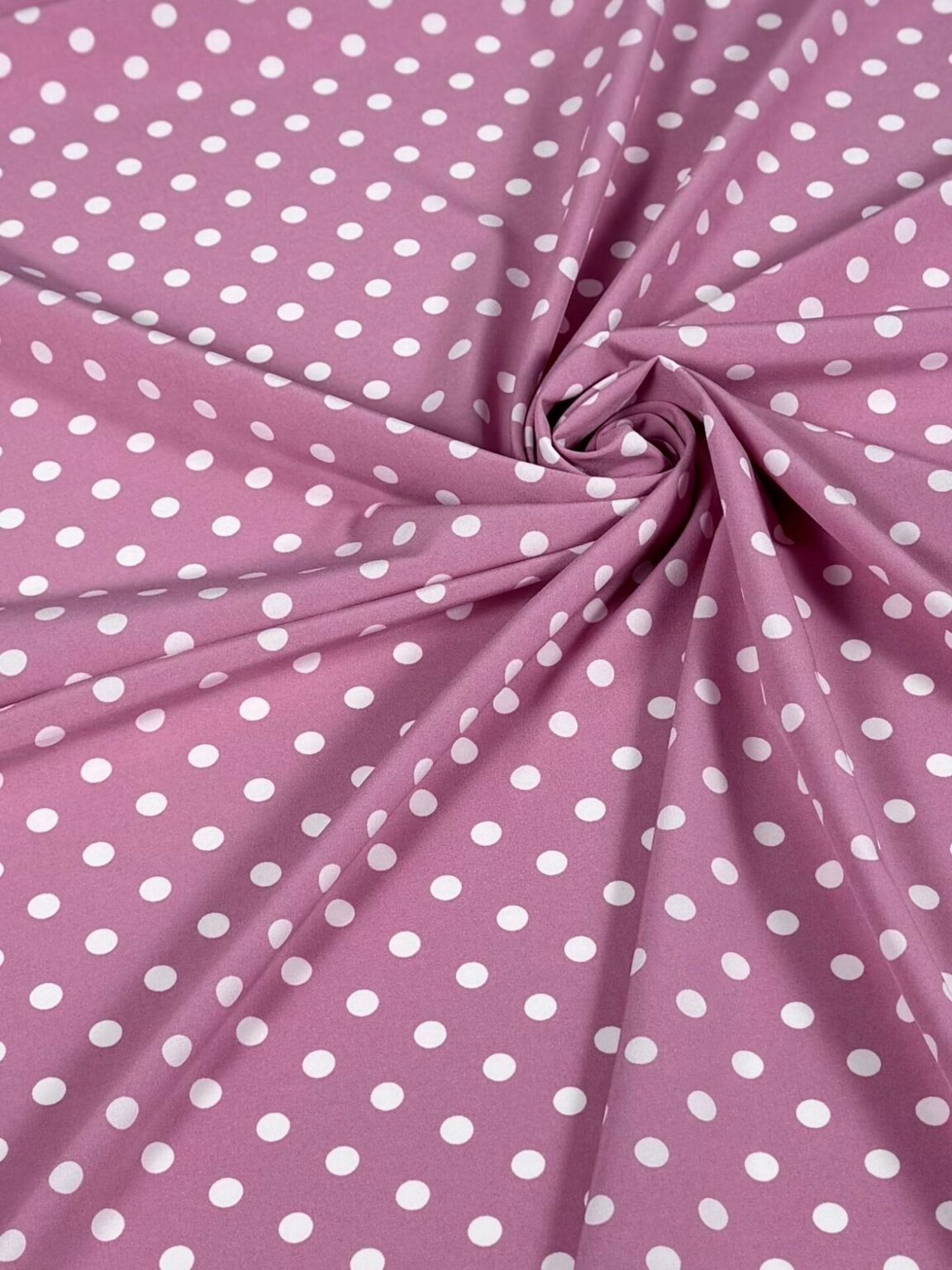 „Silky“ suknelinis audinys „Mauve“ burbulų rašto