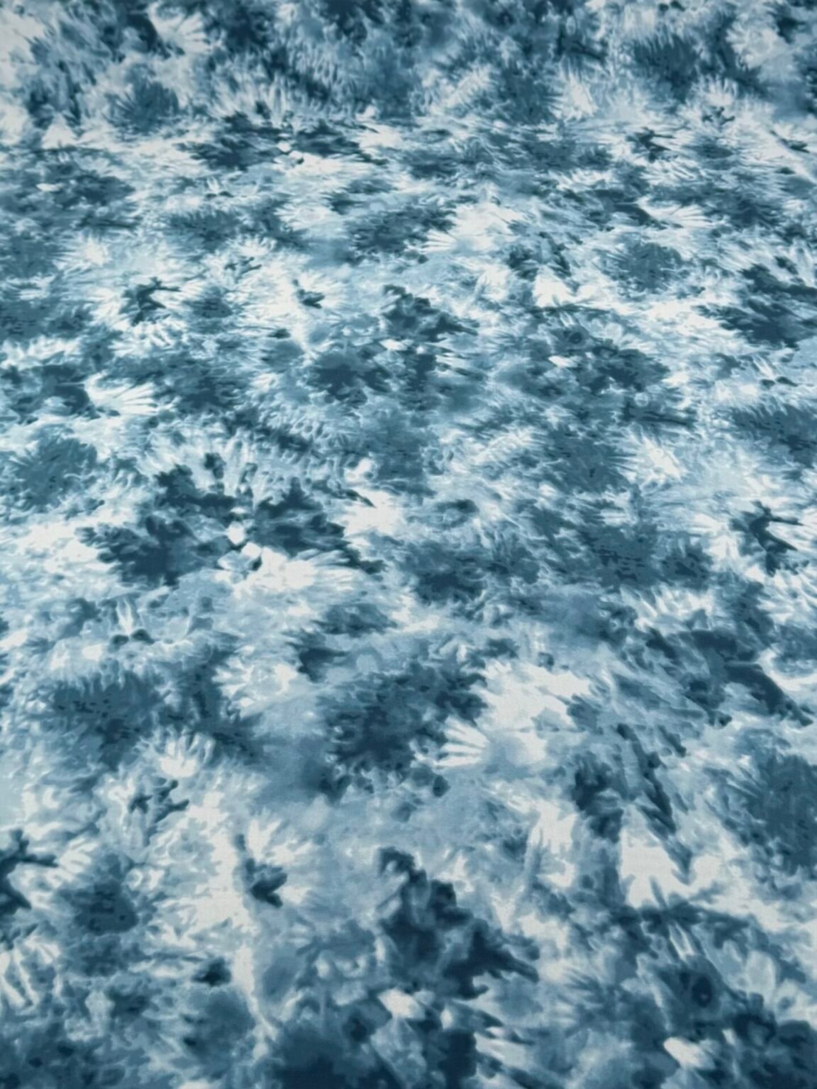 „SPH“ suknelinis audinys „Blue Tie Dye“