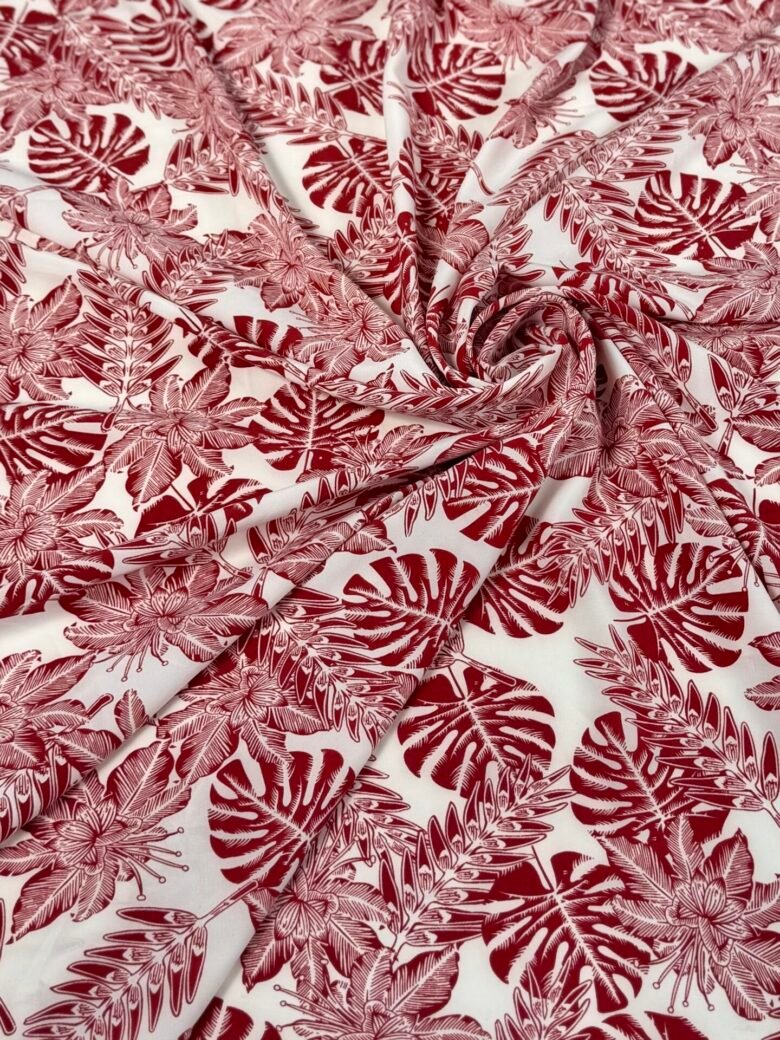 „Silky“ suknelinis audinys „Jungle“